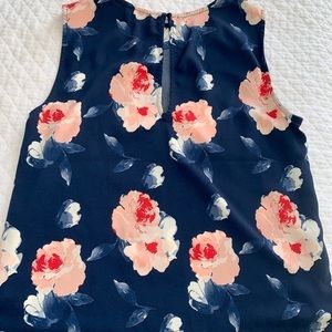 Dalia Small Silk Floral Blouse